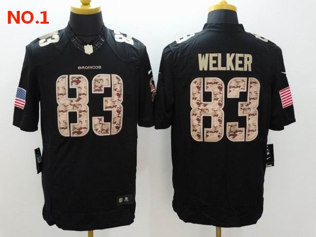 Men's Denver Broncos #83 Wes Welker Jersey NO.1 ;